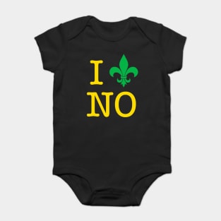 I Fleur de Lis New Orleans (Mardis Gras) Baby Bodysuit